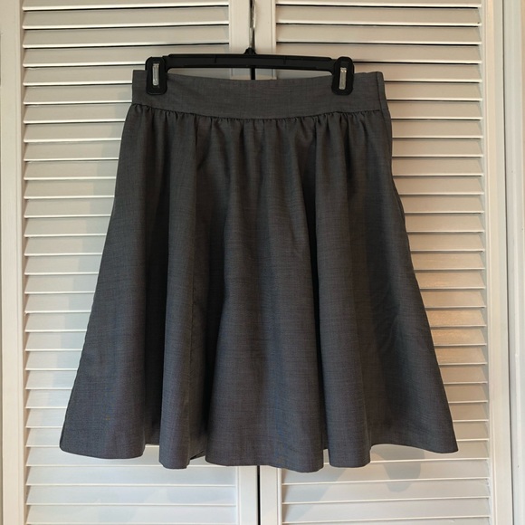 H&M Dresses & Skirts - H&M gray flare skirt